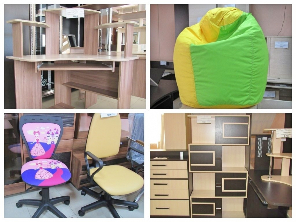 Эргономичные ученические столы и уютные кресла ждут вас в «Мебельном салоне» в наличии и под заказ