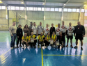 Победой команды СКА завершилась очердная серия игр по волейболу среди команд Морозовского района