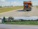 Работы по нанесению дорожной разметки и покосу травы ведутся в Морозовске 
