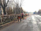 В Морозовске продолжаются работы по благоустройству городских улиц