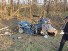 В жуткой аварии под Морозовском погибли два человека 