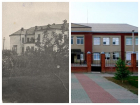 Прежде и теперь: Школу №3 пришлось восстанавливать после переделки под немецкие казармы