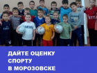 Денег на мячи и спортивные мероприятия в Морозовске стало не хватать: итоги 2017 года