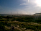 Местный житель снял видео о том, как городская свалка Морозовска горит и в День России