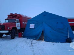 На трассе Морозовск-Волгодонск развернули пункты обогрева для водителей