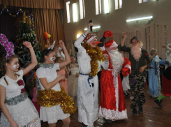 Весело и интересно встретили новый год ребята из хутора Вишневка