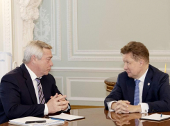 Алексей Миллер и Василий Голубев обсудили сотрудничество компании «Газпром» и Ростовской области