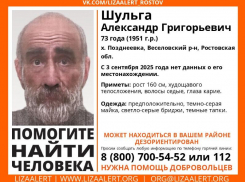 В Морозовске может находиться без вести пропавший дезориентированный пенсионер