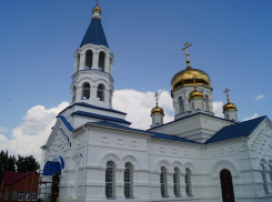 470 учебников «Основы православной культуры» передал отделу образования Морозовского района настоятель храма Рождества Пресвятой Богородицы
