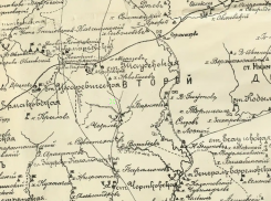 Как выглядел нынешний Морозовский район на карте области Войска Донского