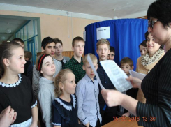 «Кандидатами в президенты» попробовали стать школьники в Вишневке