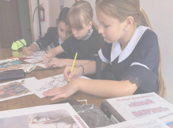 Урок «Бородинского сражения» провели для школьников в клубном формировании «Юный патриот» 