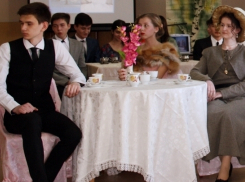 Лицеисты Морозовска на время превратились в современников Есенина