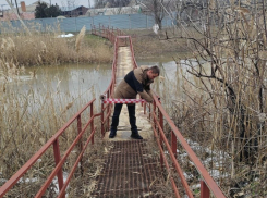 Из-за подъема реки перекрывают мосты в Морозовске