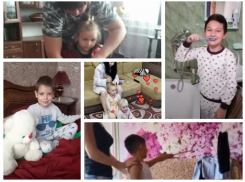«Одень ребенка в школу!»: свое будничное утро на видео показали еще пять спортивный семей Морозовского района