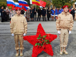 В Морозовском районе прошёл митинг-реквием в рамках эстафеты «Венок Славы»