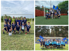 За три с половиной месяца морозовский футбольный клуб «УНР-Каменка» завоевал 16 призовых мест 