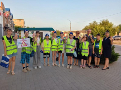 Засветись в темноте: профилактическую акцию провели юные морозовчане во время летних каникул 