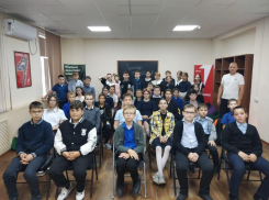 Ученики 6 класса школы №1 приняли участие в молодежном кинофестивале военно-исторических фильмов «Перерыв на кино»