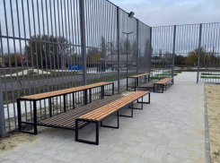 Скамейки на волейбольной площадке восстановили: морозовчан попросили не ломать их