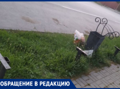 Лавочки на улице Матросова все поломанные, - морозовчанка