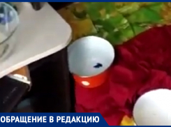 Что происходит в квартире во время ливней показала на видео морозовчанка Дарья