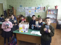 Ученики и педагогический коллектив Вишневской СОШ отправили подарки в Центр соцобслуживания Морозовского района