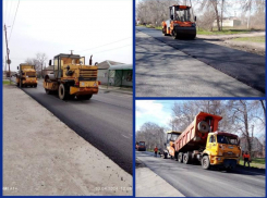 В Морозовске активно проводятся работы по ремонту дорог 