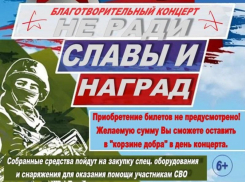 Благотворительный концерт в поддержку участников СВО пройдет в Морозовском районе