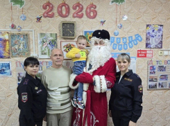 Полиция Морозовска превратила служебный визит в новогоднее чудо