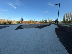 На 60% выполнено благоустройство территории на переулке Космическом