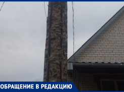 Упадёт - прибьёт насмерть! – морозовчанин об опоре воздушной линии электропередачи на улице Пушкина 