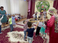 День Знаний в детском саду «Солнышко» в Морозовске отметили веселым праздником