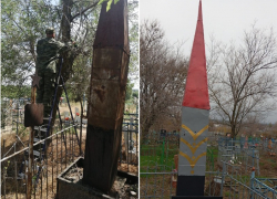 В Морозовске восстановили забытый памятник