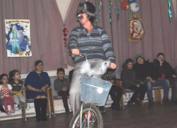 «Новогодний серпантин в деревне Простоквашино» прошел в хуторе Вишневка