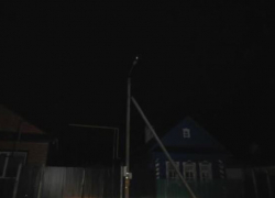 Отсутствие уличного освещения власти объяснили жителям хутора Трофименков нехваткой денег в бюджете