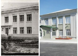 Прежде и теперь: Гитлеровцы в окуппацию пытались организовать "гимназию" на базе школы имени Ленина