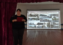 Документальный фильм в честь освобождения донской столицы от немецко-фашистских захватчиков показали в Сибирьчанском сельском клубе