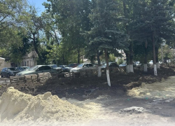 Возле «Клевера» начали создавать новую зону отдыха