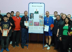 В станице Вольно-Донской провели турнир по настольному теннису, посвященный Дню защитника Отечества