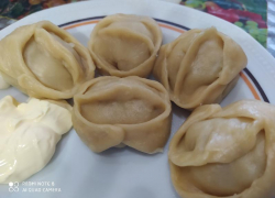 Манты из свино-говяжьего фарша в мультиварке приготовила редактор "Блокнот Морозовск"