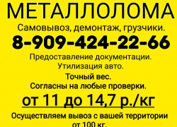 Вы можете получить от 11 до 14,7 рублей за килограмм металлолома