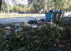 Кто виноват и что делать: Регоператор дал подробные комментарии по поводу мусорных залежей на улице Руднева в Морозовске