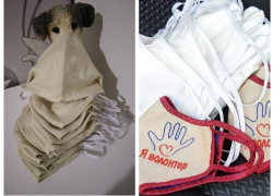 Все большее количество морозовчан присоединяется к акции по изготовлению защитных масок