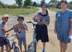 Акция «Наркомании сегодня скажем целым миром «НЕТ»» прошла в хуторе Вишневка