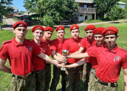 Победителем военно-спортивного слета  «Военный городок» стала команда Морозовского района