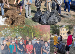 Школы и детские сады Морозовска активно поучаствовали в общегородском суботнике
