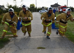 Команда пожарных из хутора Беляев заняла четвертое место среди десяти команд