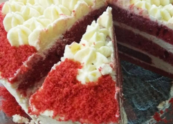 Рецептом изысканного десерта "Red Velvet" порадовала корреспондент "Блокнот Морозовск"
