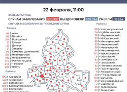 22 февраля: количество заболевших COVID-19 в Морозовском районе увеличилось на 39 человек